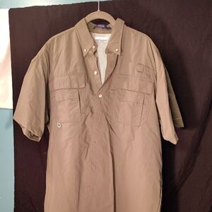 Columbia PFG Khaki Outdoor Shirt